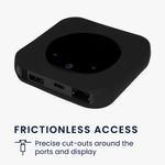 PC, gaming si accesorii - Retelistica - Wireless - Routere Wireless - Husa router Kwmobile pentru Netgear Nighthawk M1 MR1100, silicon, negru - Infinity.ro