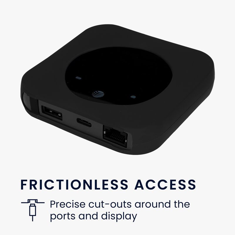 PC, gaming si accesorii - Retelistica - Wireless - Routere Wireless - Husa router Kwmobile pentru Netgear Nighthawk M1 MR1100, silicon, negru - Infinity.ro