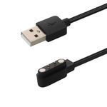 Laptop, Telefoane si Tablete - Wearables si gadgeturi - Wearables - Accesorii wearables - Cablu alimentare Kwmobile pentru Nerunsa P66D, NiUFFiT P66, Ddidbi P66D, IDW19, incarcare, plastic, negru - Infinity.ro