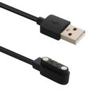 Laptop, Telefoane si Tablete - Wearables si gadgeturi - Wearables - Accesorii wearables - Cablu alimentare Kwmobile pentru Nerunsa P66D, NiUFFiT P66, Ddidbi P66D, IDW19, incarcare, plastic, negru - Infinity.ro