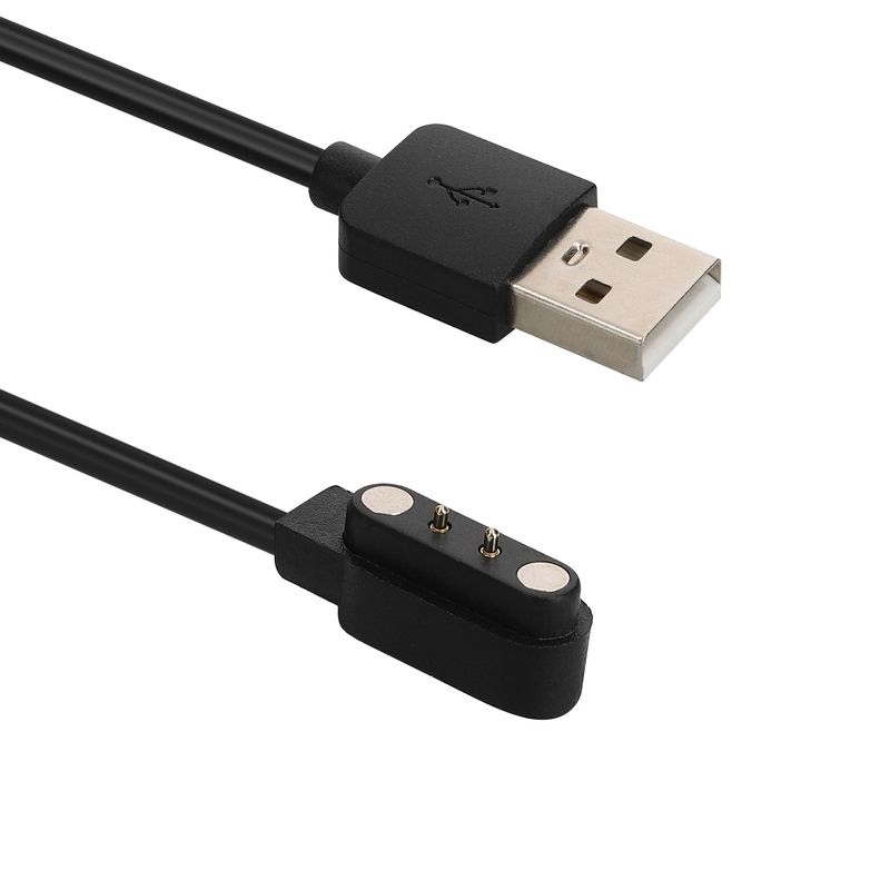 Laptop, Telefoane si Tablete - Wearables si gadgeturi - Wearables - Accesorii wearables - Cablu alimentare Kwmobile pentru Nerunsa P66D, NiUFFiT P66, Ddidbi P66D, IDW19, incarcare, plastic, negru - Infinity.ro