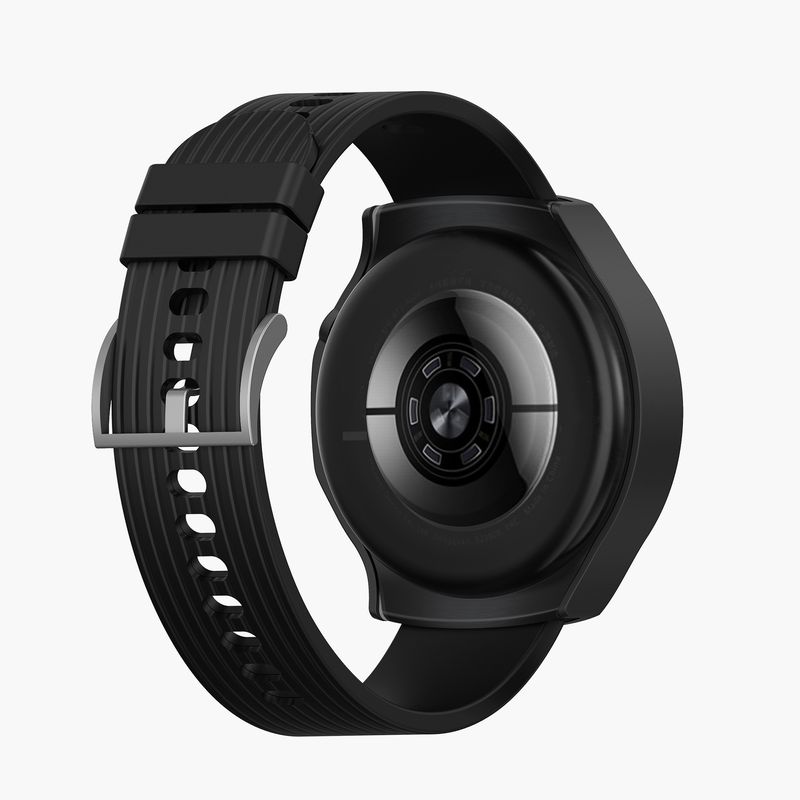 Laptop, Telefoane si Tablete - Wearables si gadgeturi - Wearables - Accesorii wearables - Set 2 huse pentru smartwatch Kwmobile pentru Huawei Watch 5 42 mm, protectie la zgarieturi, plastic, negru, argintiu - Infinity.ro