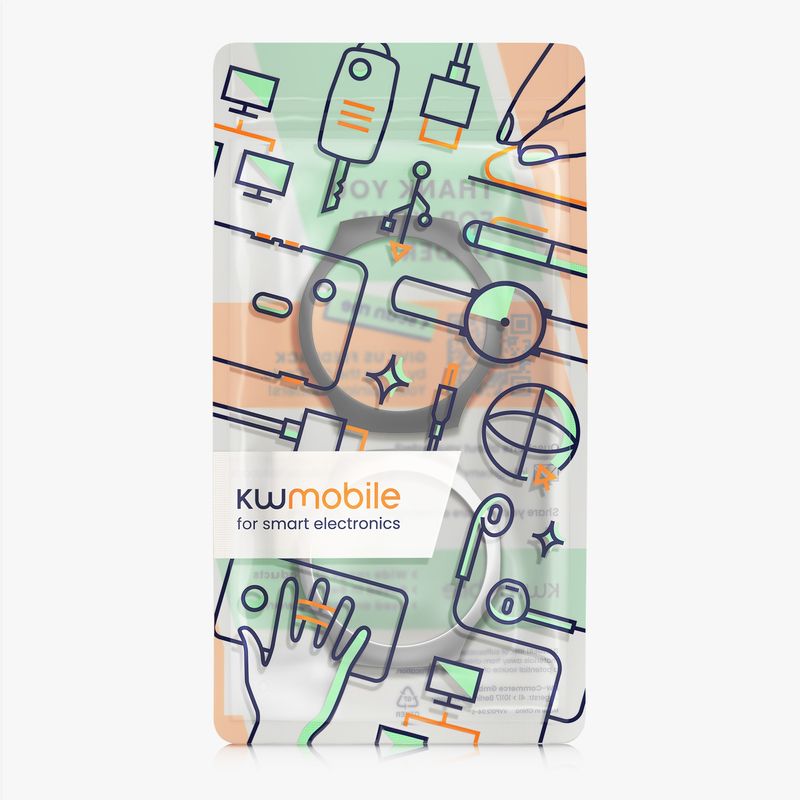 Laptop, Telefoane si Tablete - Wearables si gadgeturi - Wearables - Accesorii wearables - Set 2 huse pentru smartwatch Kwmobile pentru Huawei Watch 5 42 mm, protectie la zgarieturi, plastic, negru, argintiu - Infinity.ro