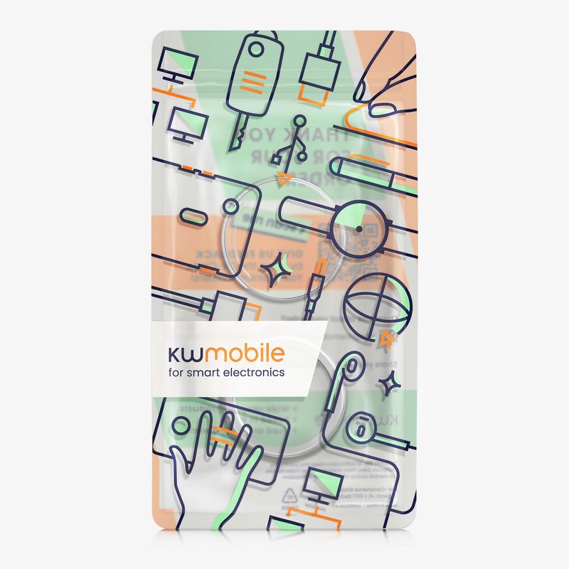 Laptop, Telefoane si Tablete - Wearables si gadgeturi - Wearables - Accesorii wearables - Set 2 huse smartwatch Kwmobile pentru Xiaomi Watch S4 41 mm, antizgarieturi, flexibil, silicon, transparent, argintiu - Infinity.ro