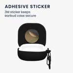 TV, Audio-Video si Foto - Portabile audio - Casti audio - Husa casti Kwmobile pentru Samsung Galaxy Buds FE, protectie la zgarieturi, Silicon, negru - Infinity.ro