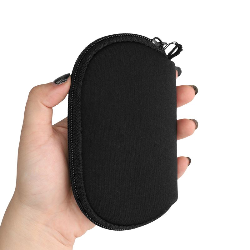 PC, gaming si accesorii - Periferice PC - Periferice Diverse - Folie palm rest Kwmobile pentru Logitech Pebble Mouse 2 M350s, Pebble Mouse M350, protectie la socuri, neopren, negru - Infinity.ro