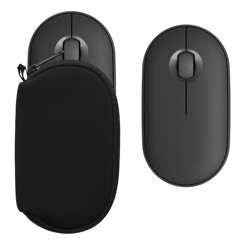 PC, gaming si accesorii - Periferice PC - Periferice Diverse - Folie palm rest Kwmobile pentru Logitech Pebble Mouse 2 M350s, Pebble Mouse M350, protectie la socuri, neopren, negru - Infinity.ro