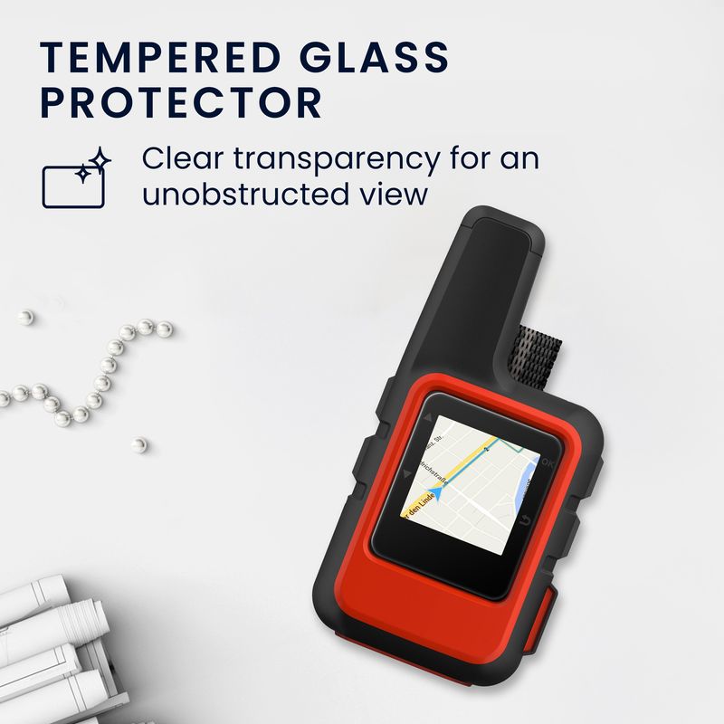 Sport si Outdoor - Ciclism - Accesorii pentru biciclete - Suporturi accesorii biciclete - Set 2 folii protectie Kwmobile pentru Garmin inReach Mini 2, aplicare fara bule, PET, transparent - Infinity.ro