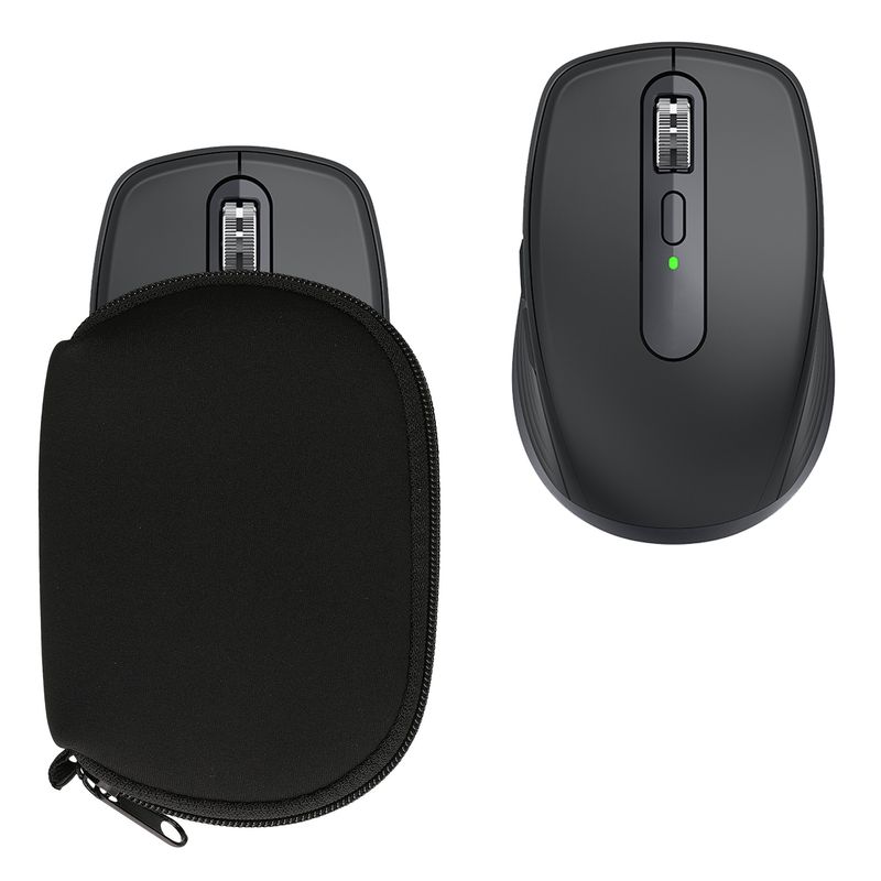 PC, gaming si accesorii - Periferice PC - Periferice Diverse - Folie palm rest Kwmobile pentru Logitech MX Anywhere 3, MX Anywhere 3S, protectie la socuri, neopren, negru - Infinity.ro