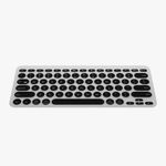 PC, gaming si accesorii - Periferice PC - Periferice Diverse - Folie pentru tastatura de laptop Kwmobile pentru Logitech K380, protectie la zgarieturi, silicon, negru - Infinity.ro