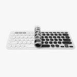 PC, gaming si accesorii - Periferice PC - Periferice Diverse - Folie pentru tastatura de laptop Kwmobile pentru Logitech K380, protectie la zgarieturi, silicon, negru - Infinity.ro