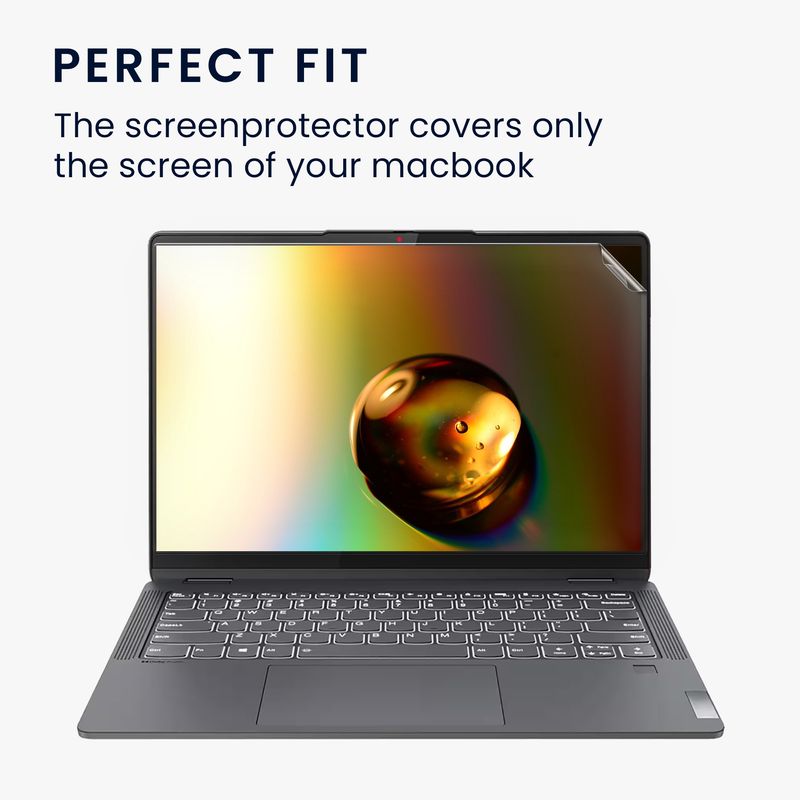 Laptop, Telefoane si Tablete - Laptopuri si accesorii - Piese laptop - Folii protectie si autocolante laptop - Folie de protectie Kwmobile pentru Lenovo IdeaPad Flex 5 14 inch, aplicare fara bule, PET, transparent - Infinity.ro