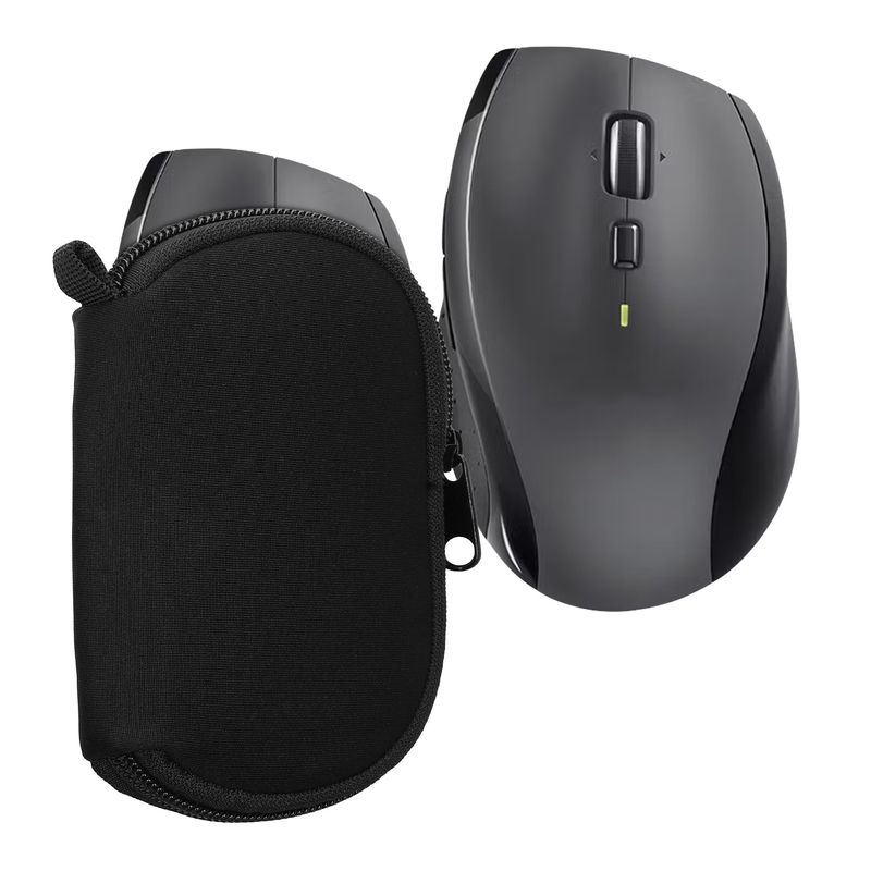 PC, gaming si accesorii - Periferice PC - Periferice Diverse - Folie palm rest Kwmobile pentru Logitech M720 Triathlon, M705 Marathon, antisoc, antizgarieturi, neopren, negru - Infinity.ro