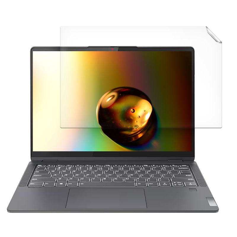 Laptop, Telefoane si Tablete - Laptopuri si accesorii - Piese laptop - Folii protectie si autocolante laptop - Folie de protectie Kwmobile pentru Lenovo IdeaPad Flex 5 14 inch, aplicare fara bule, PET, transparent - Infinity.ro