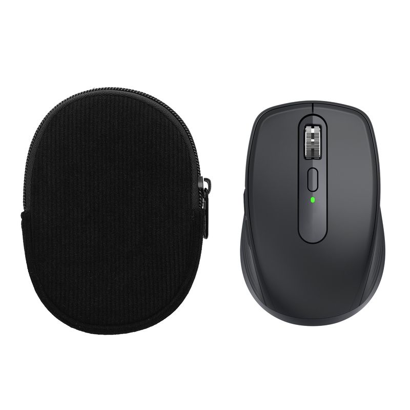 PC, gaming si accesorii - Periferice PC - Periferice Diverse - Folie pentru palm rest Kwmobile pentru Logitech MX Anywhere 3, MX Anywhere 3S, protectie la socuri, neopren, negru - Infinity.ro