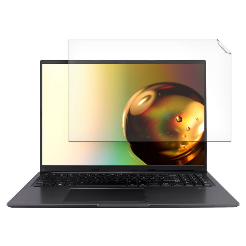 Laptop, Telefoane si Tablete - Laptopuri si accesorii - Piese laptop - Folii protectie si autocolante laptop - Folie de protectie Kwmobile pentru Asus Vivobook 16 inch (7430U), aplicare fara bule, PET, transparent - Infinity.ro