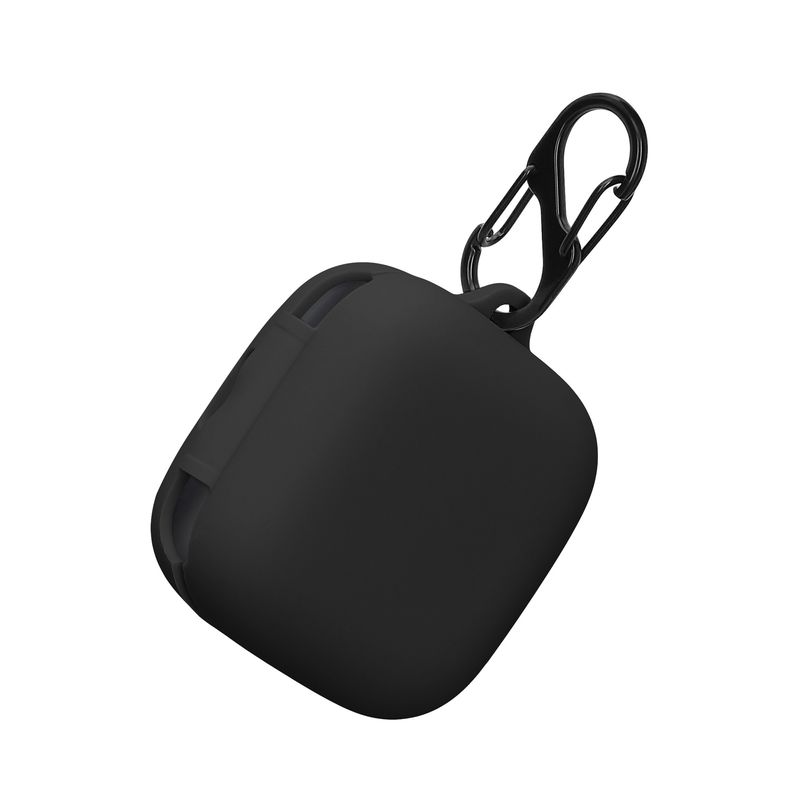 TV, Audio-Video si Foto - Portabile audio - Casti audio - Husa casti Kwmobile pentru Anker Soundcore P30i, protectie la zgarieturi, Silicon, negru - Infinity.ro