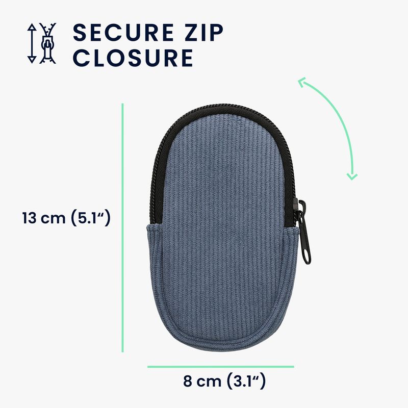 Laptop, Telefoane si Tablete - Laptopuri si accesorii - Piese laptop - Folii protectie si autocolante laptop - Folie pentru palm rest Kwmobile pentru Apple Magic Mouse 1, Magic Mouse 2, protectie la socuri, neopren, albastru - Infinity.ro