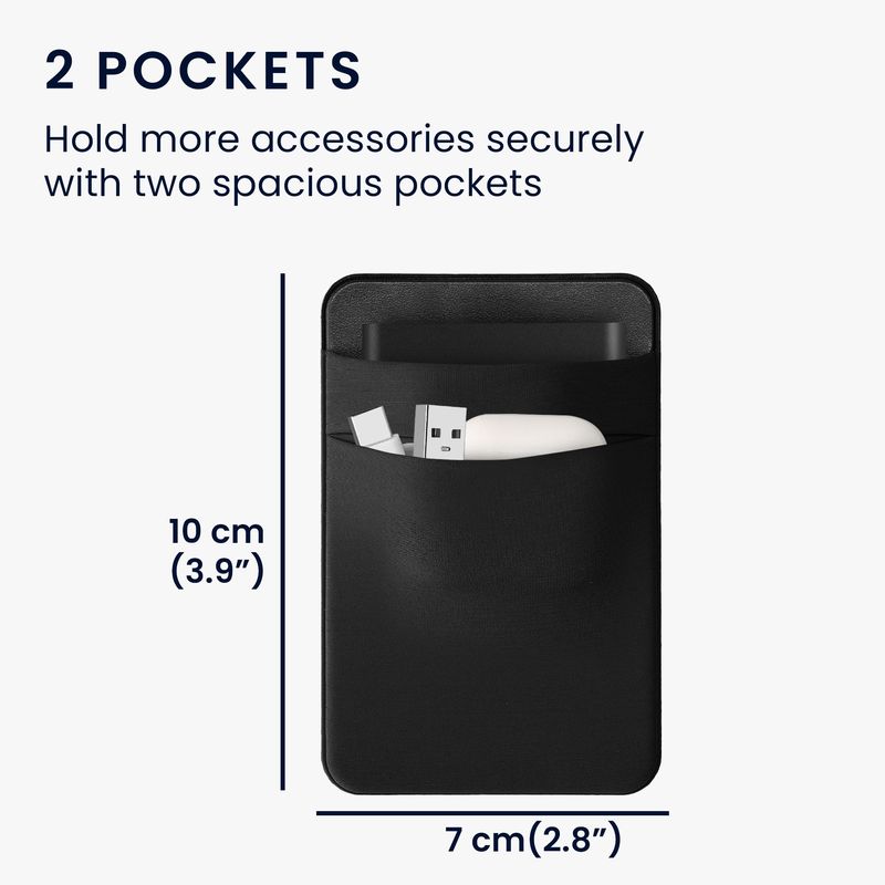 PC, gaming si accesorii - Periferice PC - Accesorii hard disk-uri externe - Husa SSD/HDD Kwmobile pentru SanDisk Portable SSD, Samsung T7 si Crucial X8, elastan, negru - Infinity.ro