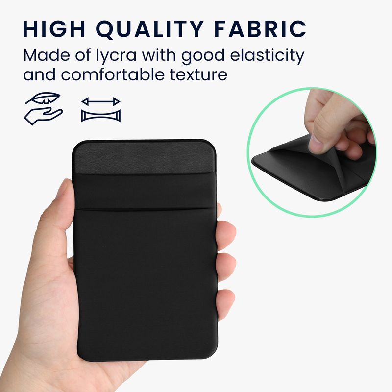 PC, gaming si accesorii - Periferice PC - Accesorii hard disk-uri externe - Husa SSD/HDD Kwmobile pentru SanDisk Portable SSD, Samsung T7 si Crucial X8, elastan, negru - Infinity.ro