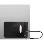 PC, gaming si accesorii - Periferice PC - Accesorii hard disk-uri externe - Husa SSD/HDD Kwmobile pentru SanDisk Portable SSD, Samsung T7 si Crucial X8, elastan, negru - Infinity.ro