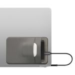 PC, gaming si accesorii - Periferice PC - Accesorii hard disk-uri externe - Husa SSD/HDD Kwmobile pentru SanDisk Portable SSD, Samsung T7 si Crucial X8, elastan, gri - Infinity.ro