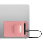 PC, gaming si accesorii - Periferice PC - Accesorii hard disk-uri externe - Husa SSD/HDD Kwmobile pentru SanDisk Portable SSD, Samsung T7 si Crucial X8, elastan, roz - Infinity.ro