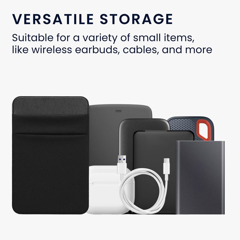 PC, gaming si accesorii - Periferice PC - Accesorii hard disk-uri externe - Set 2 huse SSD/HDD Kwmobile pentru SanDisk Portable SSD, Samsung T7 si Crucial X8, elastan, negru, albastru - Infinity.ro