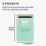 PC, gaming si accesorii - Periferice PC - Accesorii hard disk-uri externe - Husa SSD/HDD Kwmobile pentru SanDisk Portable SSD, Samsung T7 si Crucial X8, elastan, verde - Infinity.ro