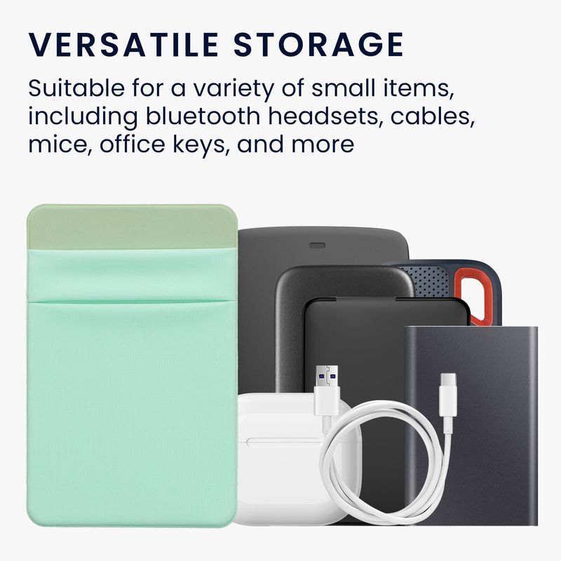 PC, gaming si accesorii - Periferice PC - Accesorii hard disk-uri externe - Husa SSD/HDD Kwmobile pentru SanDisk Portable SSD, Samsung T7 si Crucial X8, elastan, verde - Infinity.ro