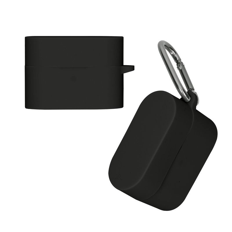 TV, Audio-Video si Foto - Portabile audio - Casti audio - Husa casti Kwmobile pentru Sony WF-1000XM6, protectie la zgarieturi, Silicon, negru - Infinity.ro