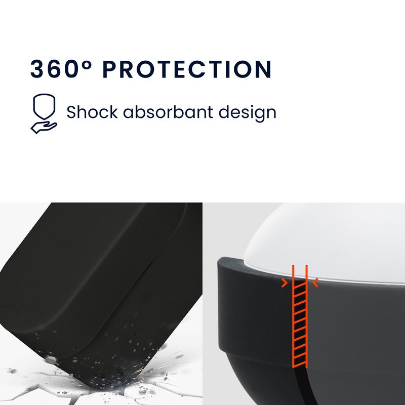 TV, Audio-Video si Foto - Portabile audio - Casti audio - Husa casti Kwmobile pentru Sony WF-1000XM6, protectie la zgarieturi, Silicon, negru - Infinity.ro