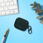 TV, Audio-Video si Foto - Portabile audio - Casti audio - Husa casti Kwmobile pentru Anker Soundcore K20i, protectie la zgarieturi, Silicon, verde - Infinity.ro