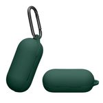 TV, Audio-Video si Foto - Portabile audio - Casti audio - Husa casti Kwmobile pentru Sony WF-C700N, protectie la zgarieturi, Silicon, verde inchis - Infinity.ro