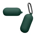 TV, Audio-Video si Foto - Portabile audio - Casti audio - Husa casti Kwmobile pentru Sony WF-C700N, protectie la zgarieturi, Silicon, verde inchis - Infinity.ro