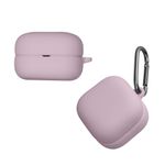 TV, Audio-Video si Foto - Portabile audio - Casti audio - Husa casti Kwmobile pentru Sony LinkBuds Clip WF-LC900, protectie la zgarieturi, Silicon, mov - Infinity.ro
