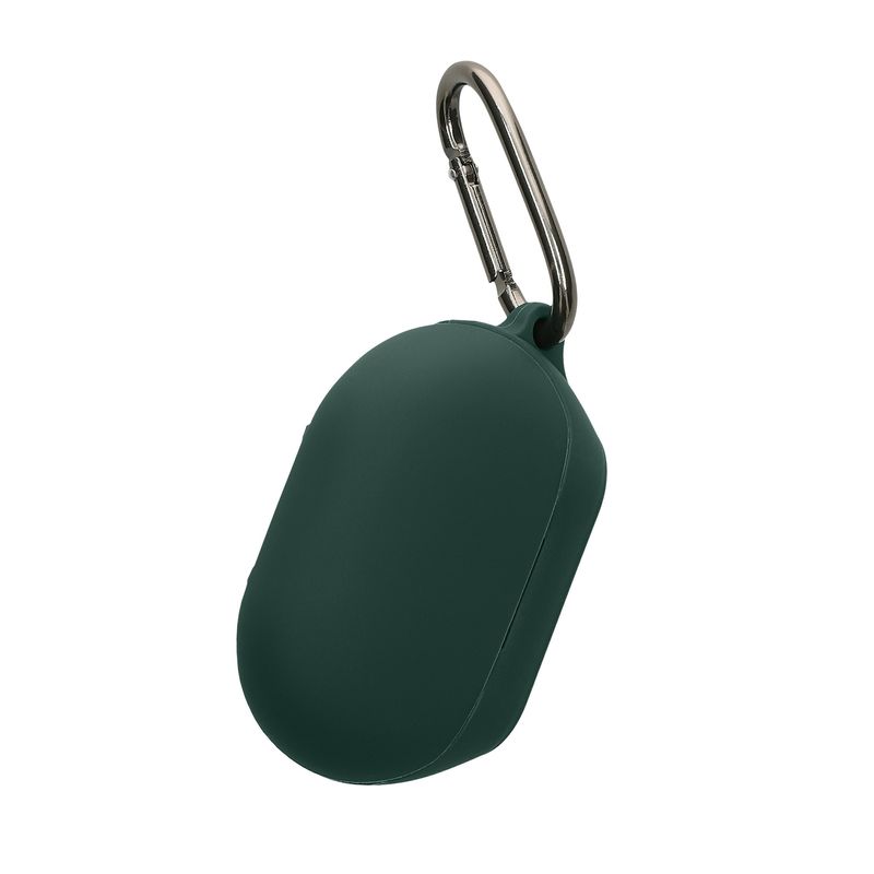 TV, Audio-Video si Foto - Portabile audio - Casti audio - Husa casti Kwmobile pentru JBL Soundgear Clips, protectie la zgarieturi, Silicon, verde - Infinity.ro