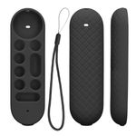 TV, Audio-Video si Foto - Accesorii TV si audio - Accesorii TV - Husa pentru telecomanda Kwmobile pentru Google TV Streamer 4K, anti-alunecare, silicon, negru - Infinity.ro