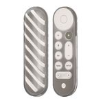TV, Audio-Video si Foto - Accesorii TV si audio - Accesorii TV - Husa pentru telecomanda Kwmobile pentru Google TV Streamer 4K, anti-alunecare, TPU, negru, transparent - Infinity.ro