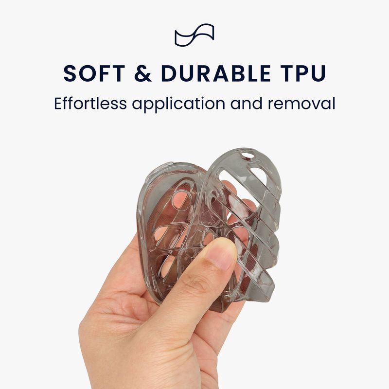 TV, Audio-Video si Foto - Accesorii TV si audio - Accesorii TV - Husa pentru telecomanda Kwmobile pentru Google TV Streamer 4K, anti-alunecare, TPU, negru, transparent - Infinity.ro
