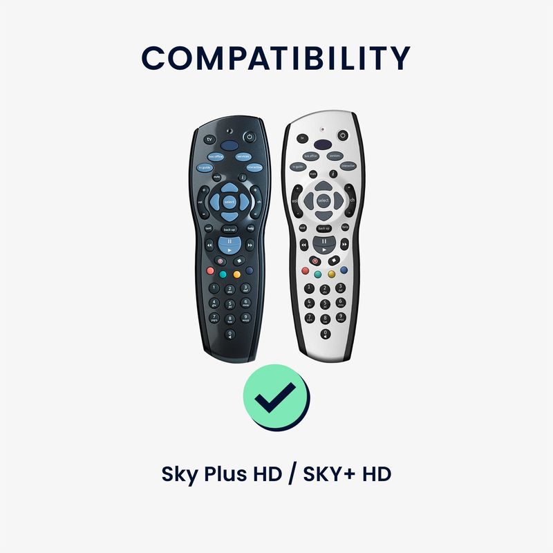 TV, Audio-Video si Foto - Accesorii TV si audio - Accesorii TV - Husa pentru telecomanda Kwmobile pentru Sky Plus HD/SKY+ HD, anti-alunecare, silicon, multicolor - Infinity.ro