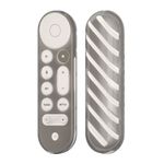 TV, Audio-Video si Foto - Accesorii TV si audio - Accesorii TV - Husa pentru telecomanda Kwmobile pentru Google TV Streamer 4K, anti-alunecare, TPU, negru, transparent - Infinity.ro