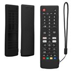 TV, Audio-Video si Foto - Accesorii TV si audio - Accesorii TV - Husa pentru telecomanda Kwmobile pentru LG Smart TV AKB, anti-alunecare, silicon, negru - Infinity.ro