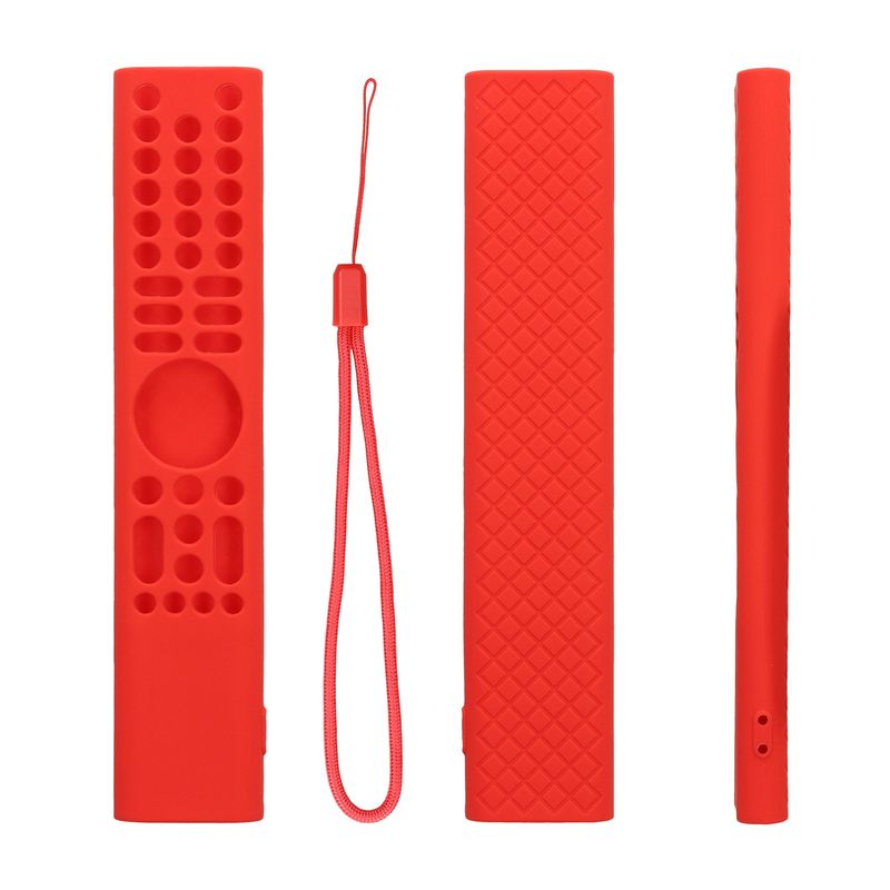 TV, Audio-Video si Foto - Accesorii TV si audio - Accesorii TV - Husa pentru telecomanda Kwmobile pentru Xiaomi XMRM-P3, anti-alunecare, silicon, rosu - Infinity.ro