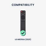 TV, Audio-Video si Foto - Accesorii TV si audio - Accesorii TV - Husa pentru telecomanda Kwmobile pentru LG MR25GA (2025), anti-alunecare, silicon, negru - Infinity.ro