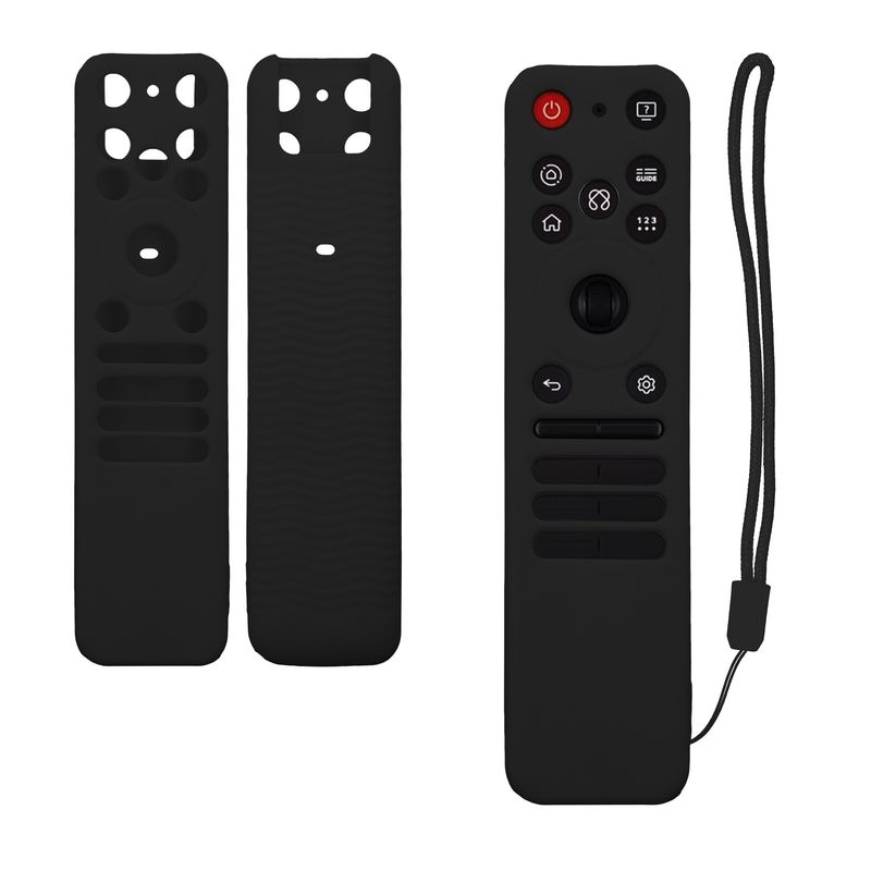 TV, Audio-Video si Foto - Accesorii TV si audio - Accesorii TV - Husa pentru telecomanda Kwmobile pentru LG MR25GA (2025), anti-alunecare, silicon, negru - Infinity.ro