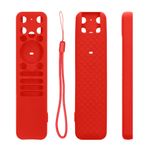 TV, Audio-Video si Foto - Accesorii TV si audio - Accesorii TV - Husa pentru telecomanda Kwmobile pentru LG MR25GA, anti-alunecare, silicon, rosu - Infinity.ro
