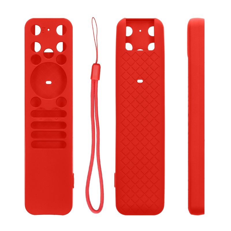 TV, Audio-Video si Foto - Accesorii TV si audio - Accesorii TV - Husa pentru telecomanda Kwmobile pentru LG MR25GA, anti-alunecare, silicon, rosu - Infinity.ro