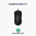 PC, gaming si accesorii - Periferice PC - Periferice Diverse - Set picioruse mouse Kwmobile pentru BenQ ZOWIE ZA13, PTFE, negru, autoadezive, alunecare usoara - Infinity.ro