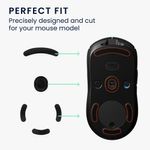 PC, gaming si accesorii - Periferice PC - Periferice Diverse - Set picioruse mouse Kwmobile pentru Logitech G PRO Wireless Gaming, PTFE, negru, autoadezive, alunecare usoara - Infinity.ro